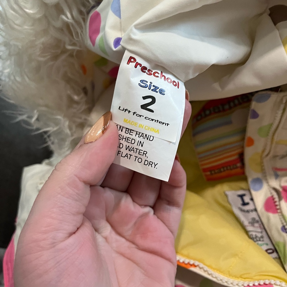 B32 Obermeyer Grow with me Colorful Polka Dot Snowsuit with hood - Picture 9 of 9